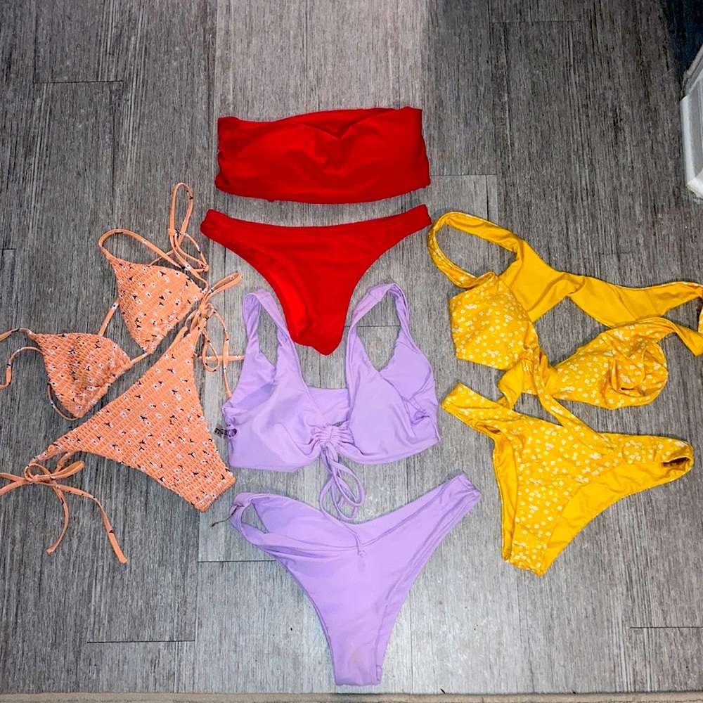 Bundle of ZAFUL bikinis size M